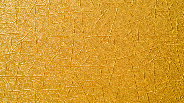 Textured Gold Metallic Background with Abstract Scratch Pattern