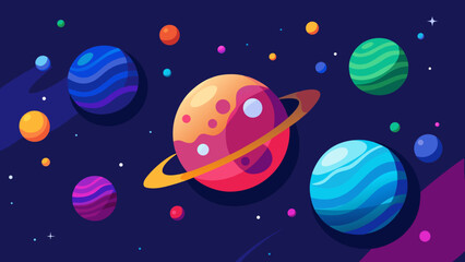 Naklejka premium seamless background with space