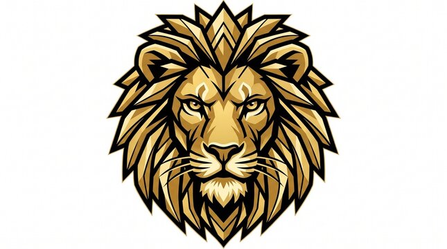lion head vector illustration