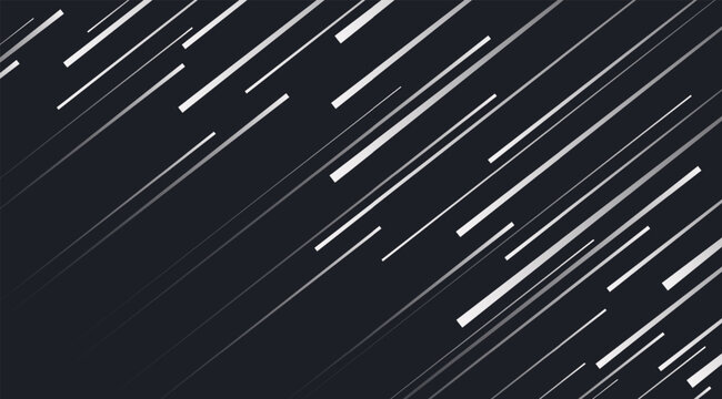 Diagonal monochrome lines with transition effect. Future geometric background with dynamic linear forms.
