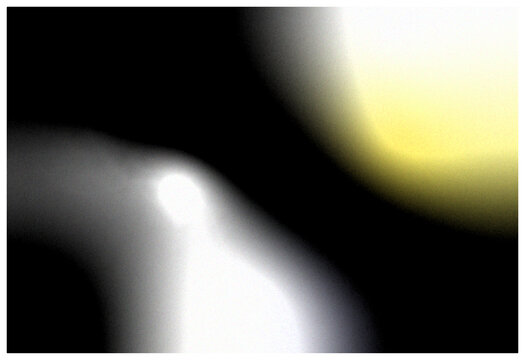 Abstract bright yellow glowing light spot on dark background with abstract background gradient wallpaper