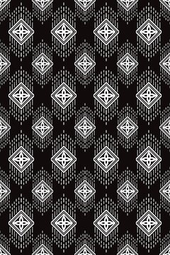 Abstract art, ikat patterns, fabric patterns made from white thread, local fabric patterns, folk culture, printed patterns, wallpaper, carpet patterns, covers, clothing.