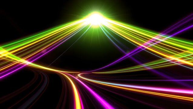 Abstract Synchrotron Radiation Light Beams and Energy Streams Background