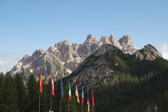 Włoskie Dolomity - park przyrody Tre Cime di Lavaredo
