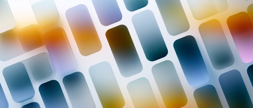 Abstract geometric background with colorful gradient rectangles