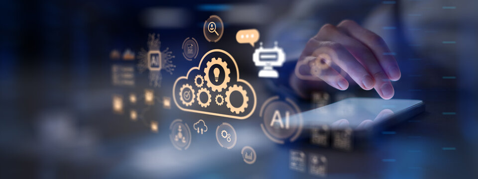 AI Artificial Intelligence Platform for Business Automation and Digital Workflow Management