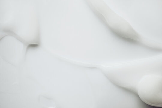 White facial cream texture background