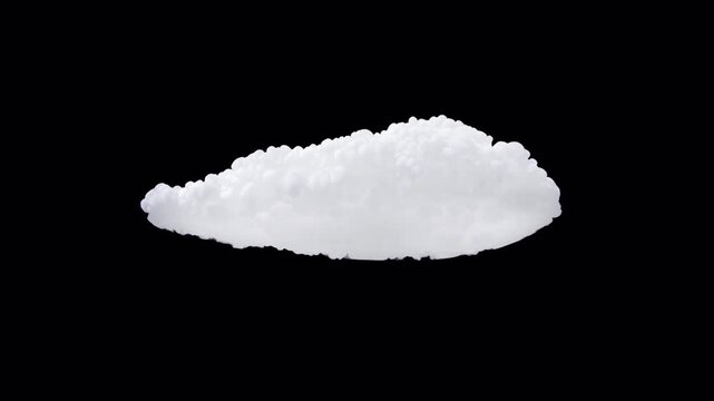 VFX Volume Cloud 360 Rotation | Alpha Channel | Low Angle 30&deg; | Variation4