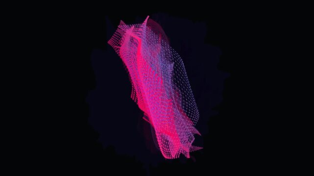 kinetic kohonen som surface 2d