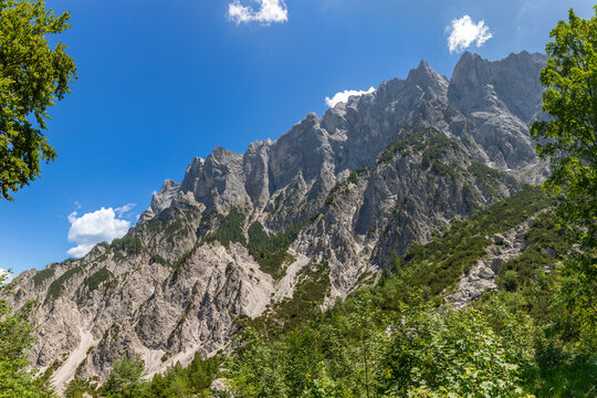Blick von der Haindlkarh&uuml;tte auf die Hochtorgruppe, Nationalpark Ges&auml;use, Steiermark