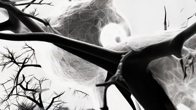 Explore the intricate beauty of neural networks featuring stunning digital connections and advanced technology visuals