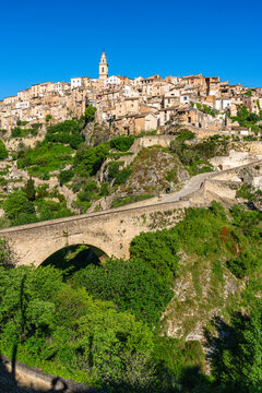 Sceni view in Bocairent, beautiful village in the Valenciant Community, Span.