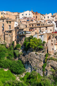 Sceni view in Bocairent, beautiful village in the Valenciant Community, Span.