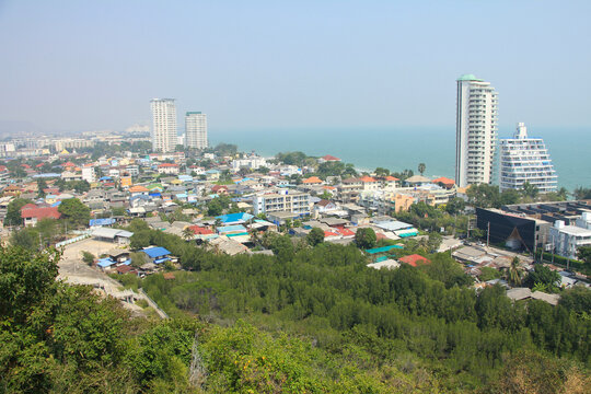 Bird&rsquo;s Eye View of Hua Hin, Thailand