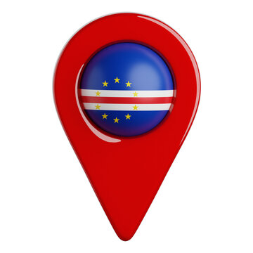 Location Pin Cape Verde