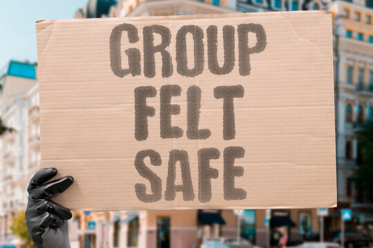 "Group Felt Safe" Finding safety inside a peer group. PEERGROUP. GRIEF. SUPPORT. SAFETY. SHARING.