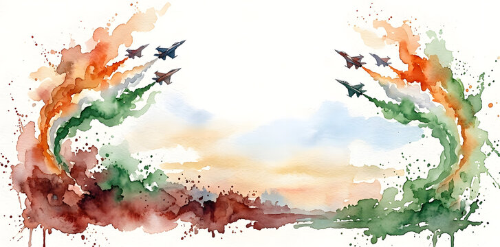 India Independence Day patriotic background.