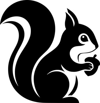 squirrel with nut