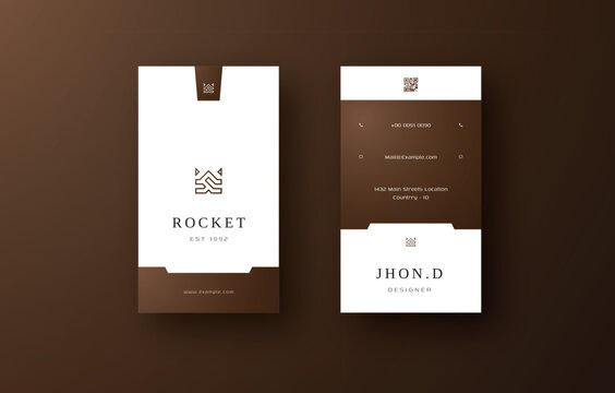 Executive Identity Business Card Template