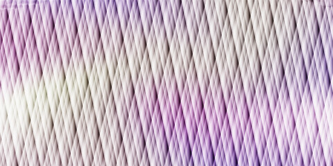 Fototapeta premium A beautiful abstract purple background featuring soft, shimmering fluid forms with a striped effect. It displays the refraction of light through wavy, ribbed glass.