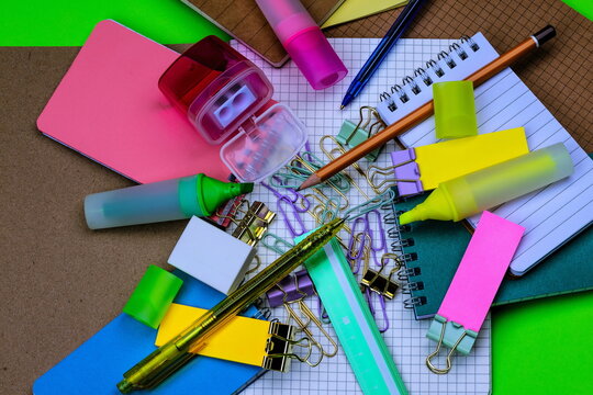 Accessori da cancelleria per la scuola 
