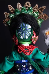 happy easter and motanka doll © Sergii Mostovyi