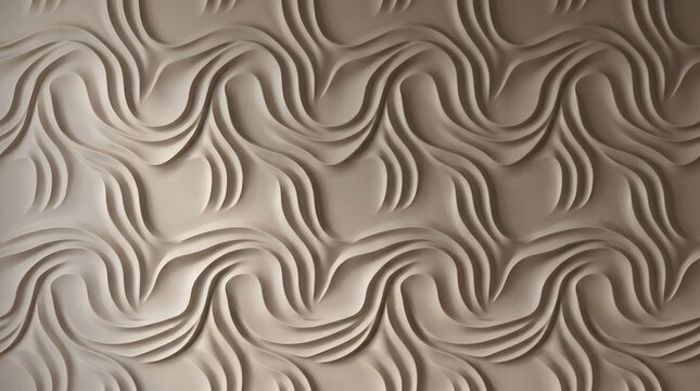Abstract flowing organic wave pattern background with soft light and shadow