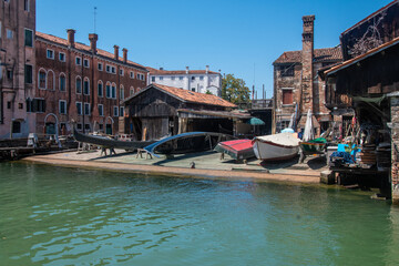 L'antico squero di San Trovaso a Venezia © Andrea Vismara