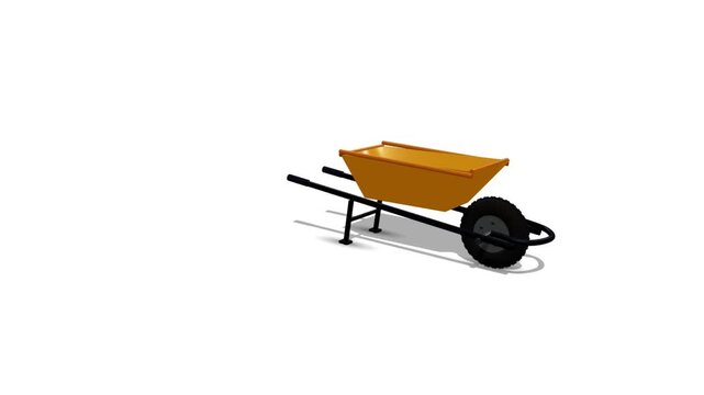 Animated video of construction tools