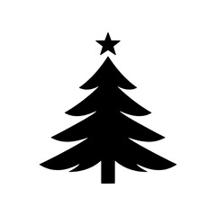 Obraz premium Highly detailed vintage engraved Christmas tree illustration in elegant black and white. Featuring ornate ornaments, ribbons, pine cones, gift boxes, and festive decorations in an antique engraving st