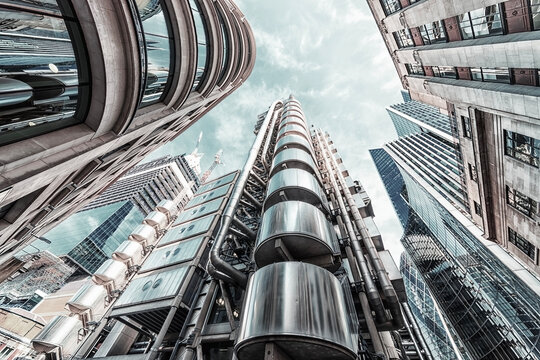 The Llyod's Building in the City of London