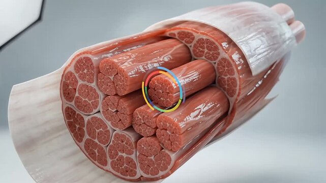 Skeletal Muscle Fascicle Tendon Epimysium Myofibril
