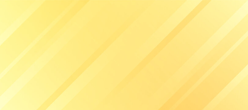 Abstract bright yellow diagonal stripes background with soft light overlay for modern design, banner, wallpaper, and presentation