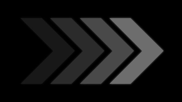 Arrow icon concept animation, arrows sign right to left animation concept, arrow loop animation left direction concept, arrow loading icon animation