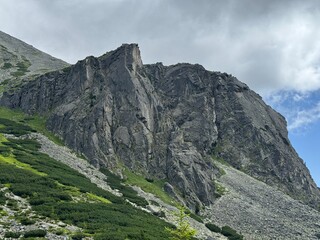 Skok Waterfall, High Tatras, Slovakia, waterfall, mountain, nature, national park, hiking, landscape, granite, alpine, travel, tourism, Europe, water, rocks, summer, scenic, wilderness, outdoors, moun © Peter K