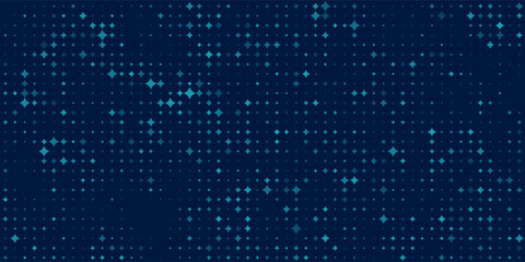 Fototapeta premium Abstract Pixel Digital technology backgrop. Halftone Pixel Effect Background