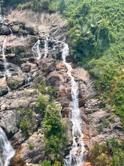 waterfall in the mountains © Phat