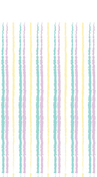 Vertical purple,blue and yellow line chalk textured pattern for background minimalism