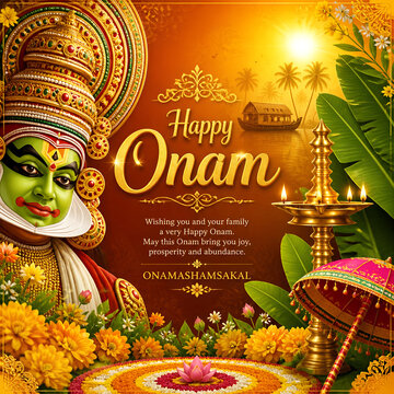 onam background 
