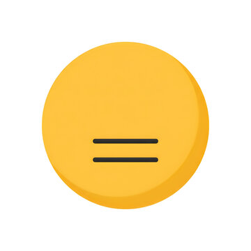 Yellow smiley face icon with black eyes and mouth