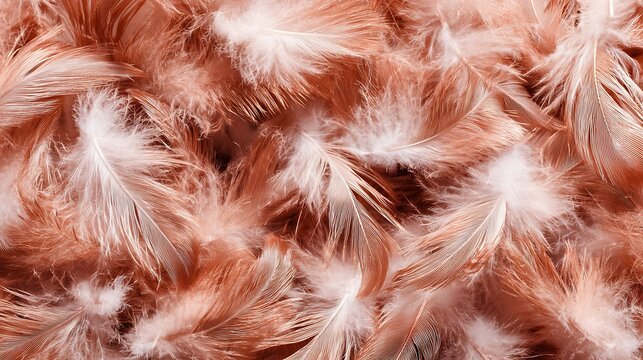 Fluffy white and orange cat fur texture closeup isolated on white background