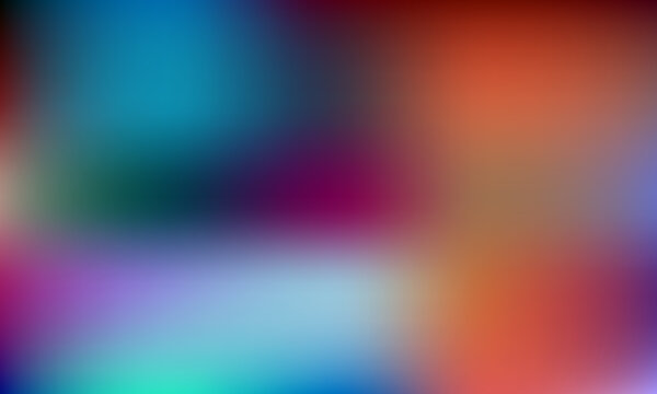 Vibrant abstract gradient background showcases smooth transitions of intense multi colored light blending together to create a modern artistic atmosphere that works perfectly for digital displays.