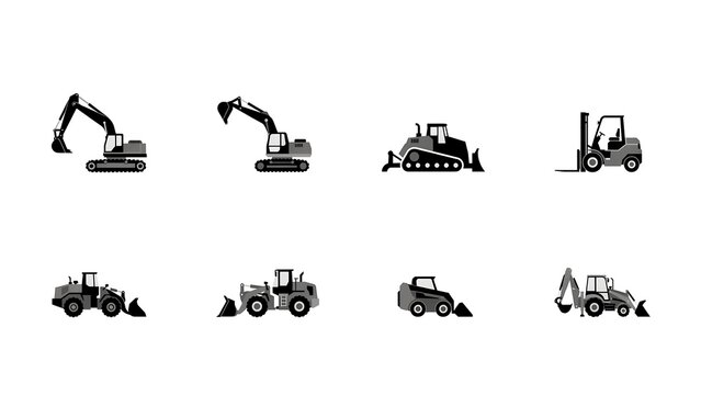 set of vector images