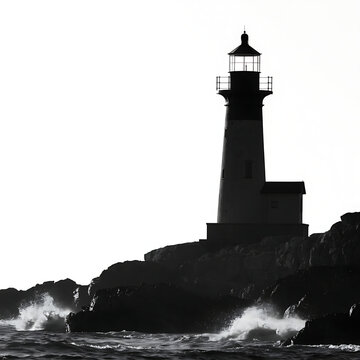 lighthouse on the coast