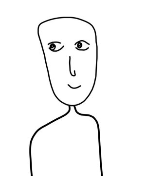 man face silhouette
