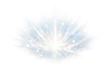 Fototapeta premium Radiant burst of ethereal light.