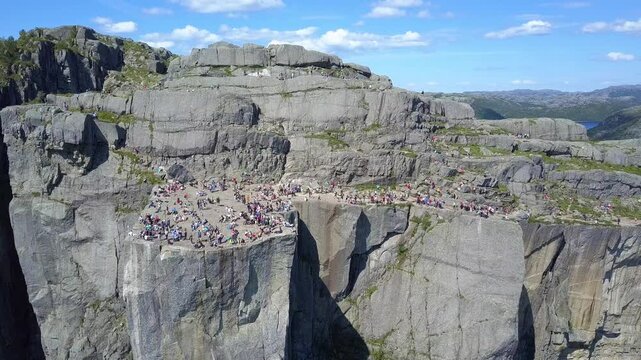 Preikestolen or Pulpit Rock