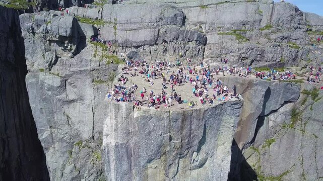 Preikestolen or Pulpit Rock