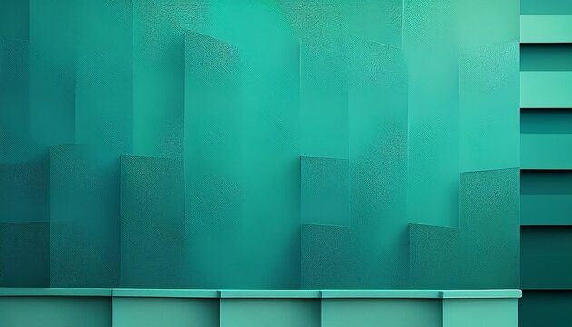 gradient mint green teal urban wall texture modern pattern for wallpaper design creative urban city background for advertising mockups abstract open composition minimal geometric style solid colors