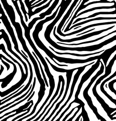 zebra animal skin seamless pattern, safari texture textile  © anwar